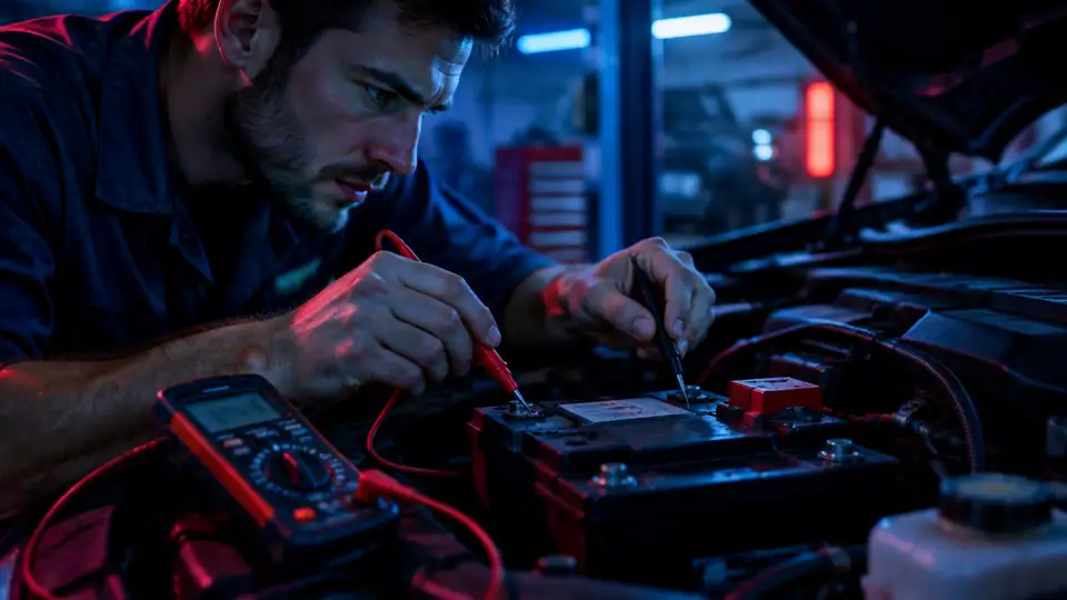 Auto Battery & Electrical System Repair at Henry's shop