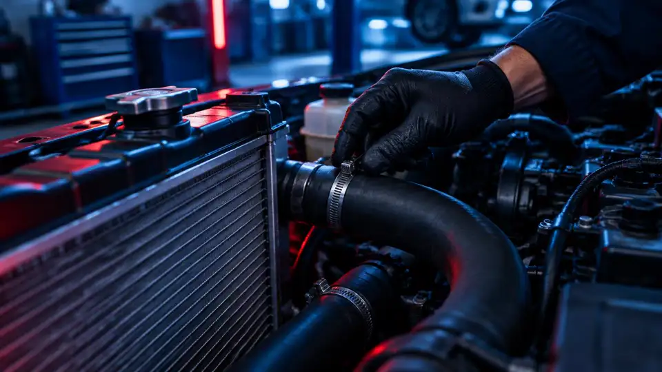 Radiator & Cooling System Repair at Henry's shop